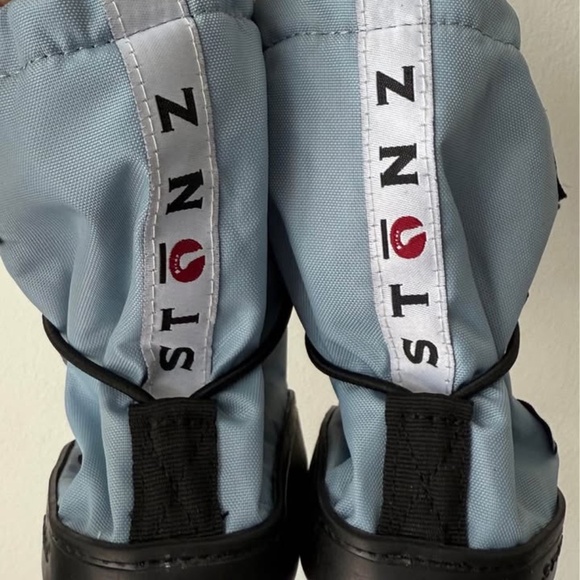 STONZ all-weather booties - haze blue robot - Picture 2 of 7